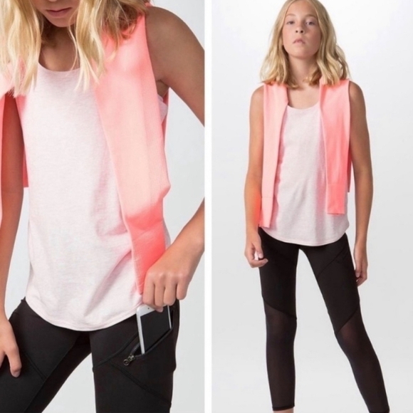 Ivivva by Lululemon BLACK clearly breezy Leggings Size 12 - Picture 15 of 15